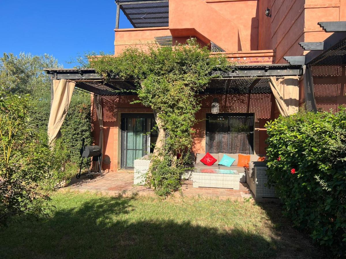 Atlas Golf Resort Marrakech " Maison A 03 Chambres Avec Jardin Prive " Marrakesh Exterior foto