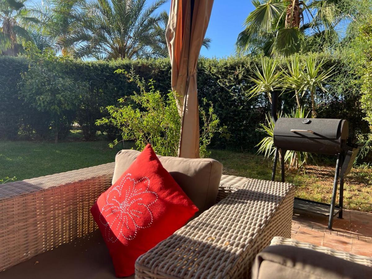 Atlas Golf Resort Marrakech " Maison A 03 Chambres Avec Jardin Prive " Marrakesh Exterior foto