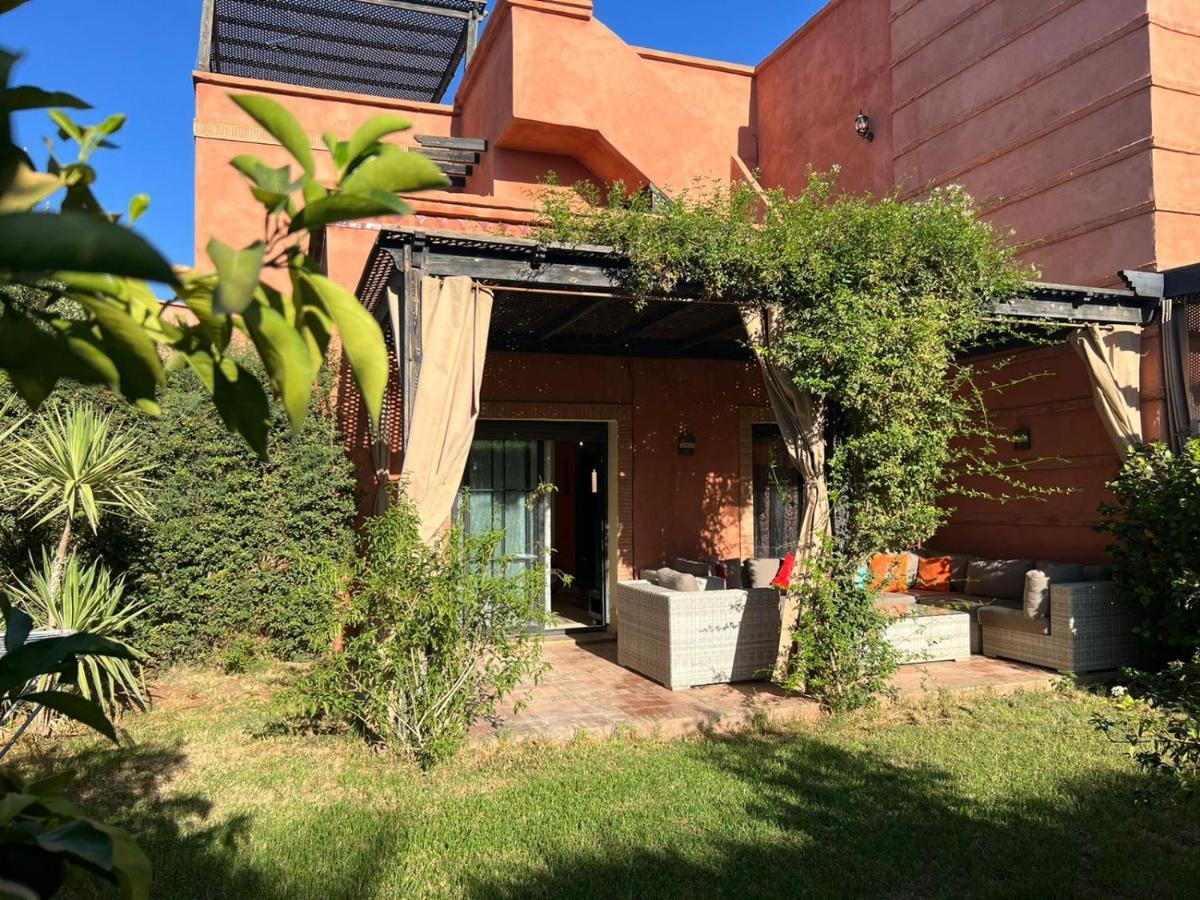 Atlas Golf Resort Marrakech " Maison A 03 Chambres Avec Jardin Prive " Marrakesh Exterior foto