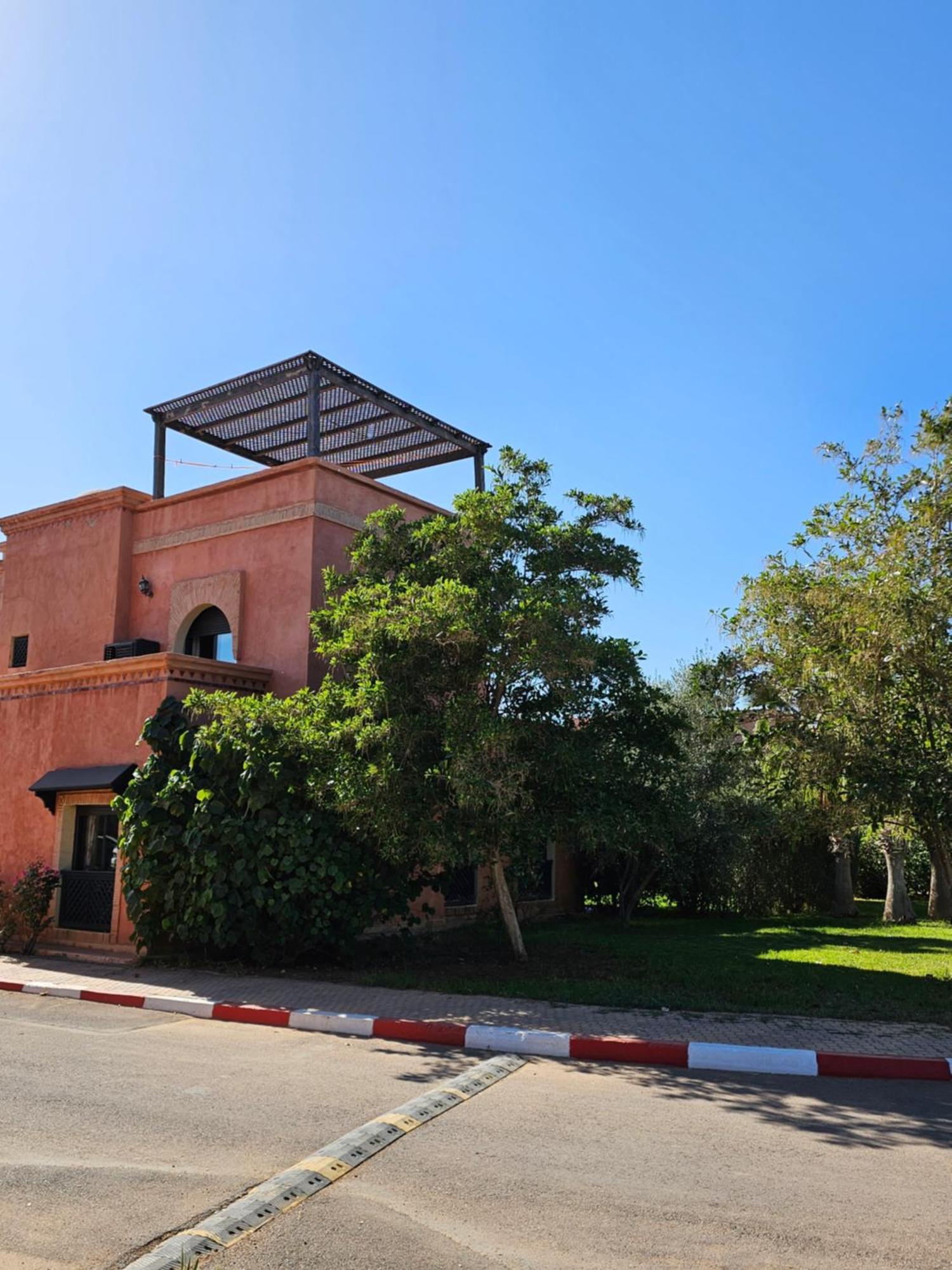 Atlas Golf Resort Marrakech " Maison A 03 Chambres Avec Jardin Prive " Marrakesh Exterior foto