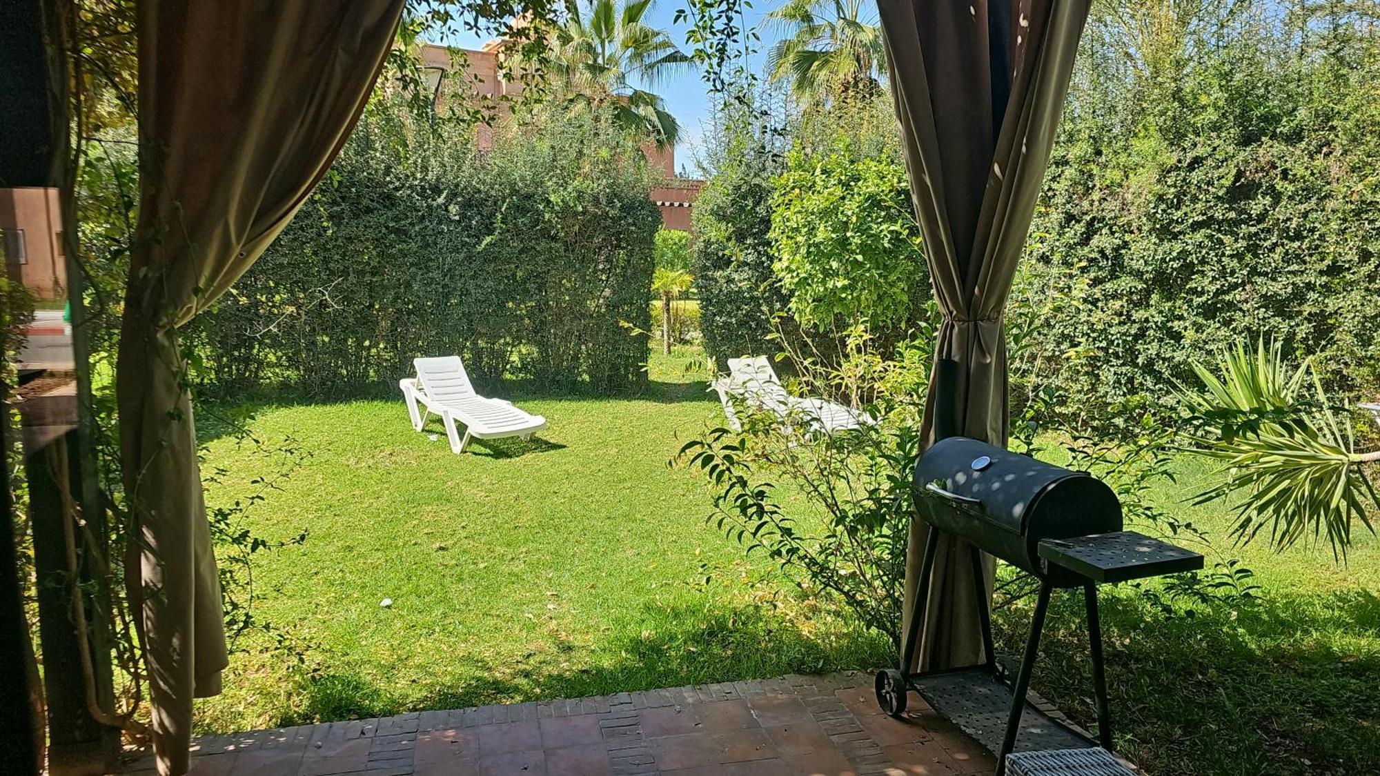 Atlas Golf Resort Marrakech " Maison A 03 Chambres Avec Jardin Prive " Marrakesh Exterior foto