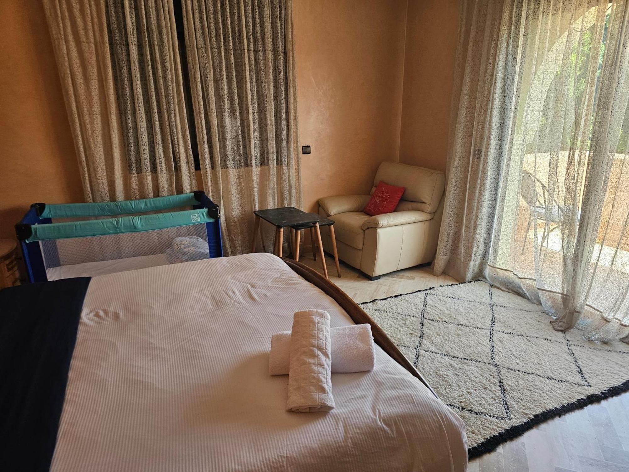 Atlas Golf Resort Marrakech " Maison A 03 Chambres Avec Jardin Prive " Marrakesh Exterior foto